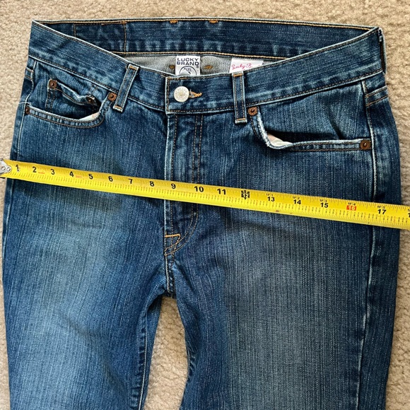 Lucky Brand Dungarees by Gene Montesano Mid-Rise Boot Cut Jeans, Size 10/30 - Picture 13 of 16